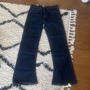 Agolde mid rise kick boot size 27 new with tags color is called reissue